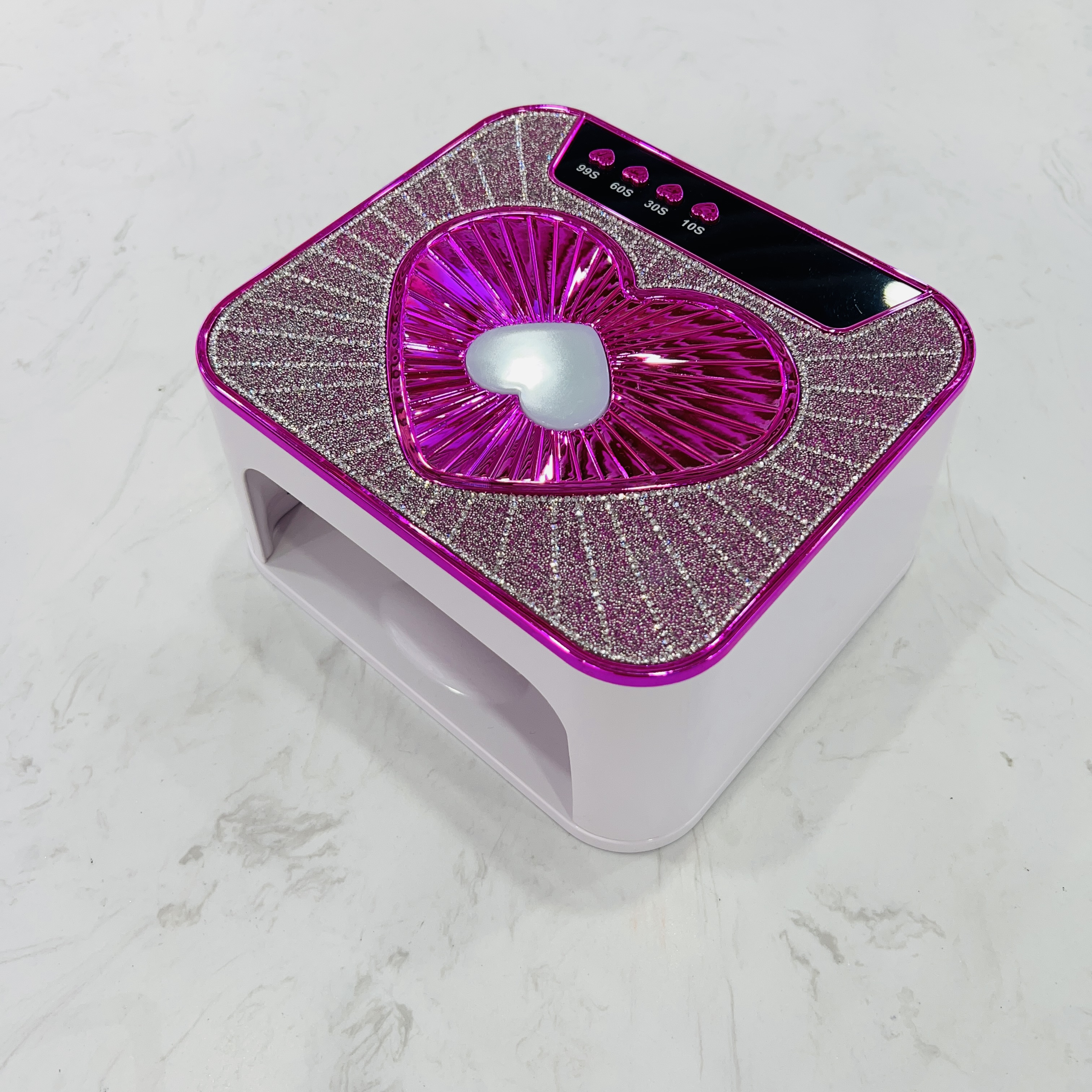 New 288W electroplated nail lamp, nail baking lamp, diamond sticker light therapy lamp, 4-hour intelligent sensing details Picture