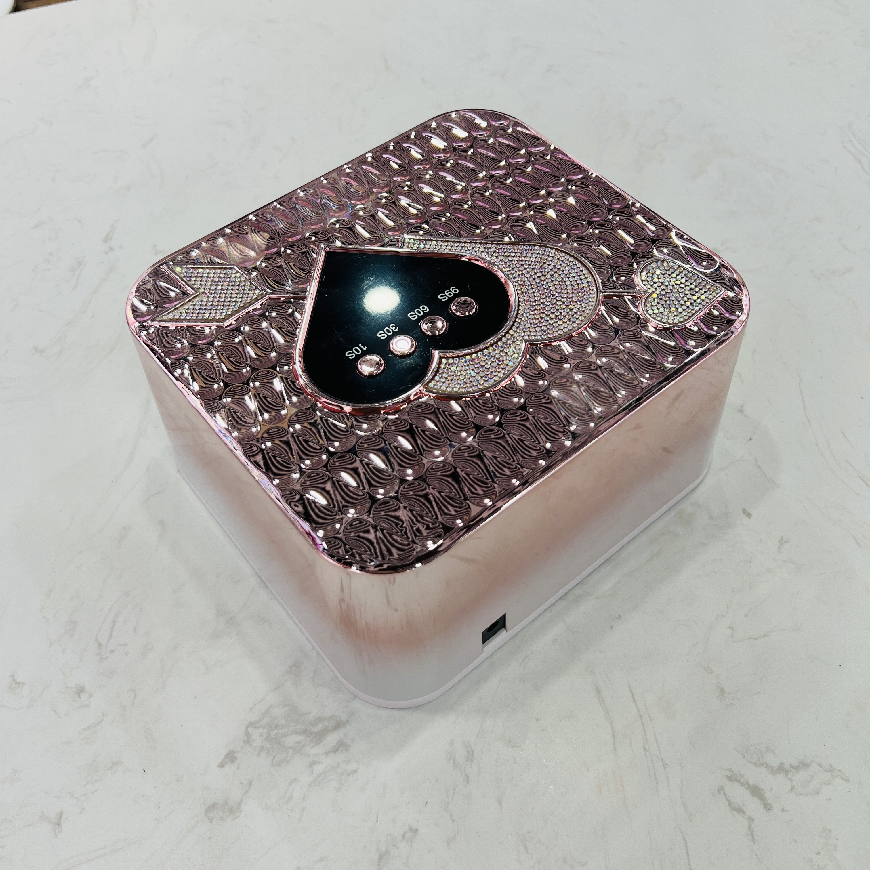 New electroplated nail lamp with 288W high power, 45 lamp beads, intelligent sensing and four-time nail baking Application Scenario