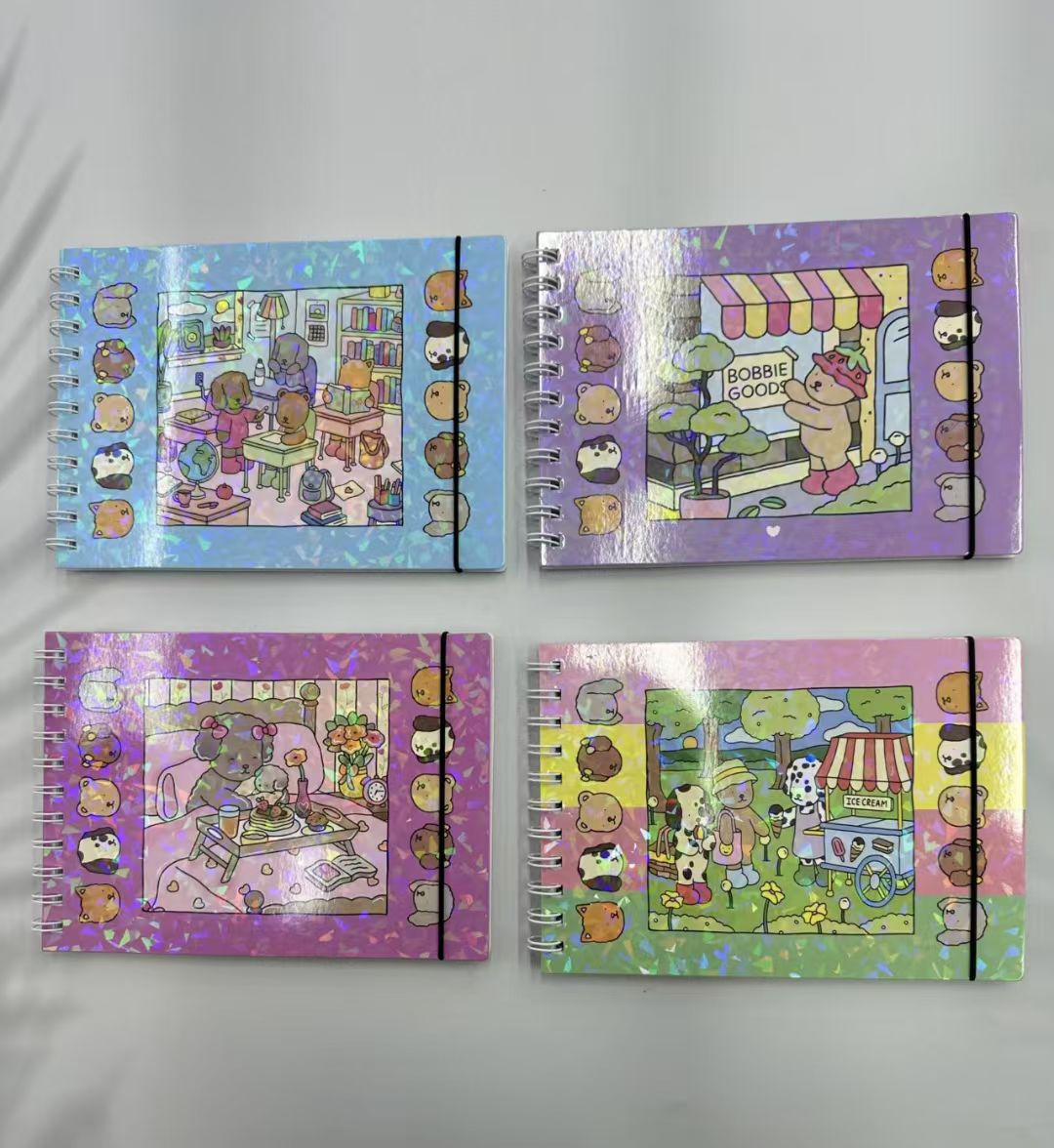 卡皮巴拉 拉兔 七龙珠 填色本