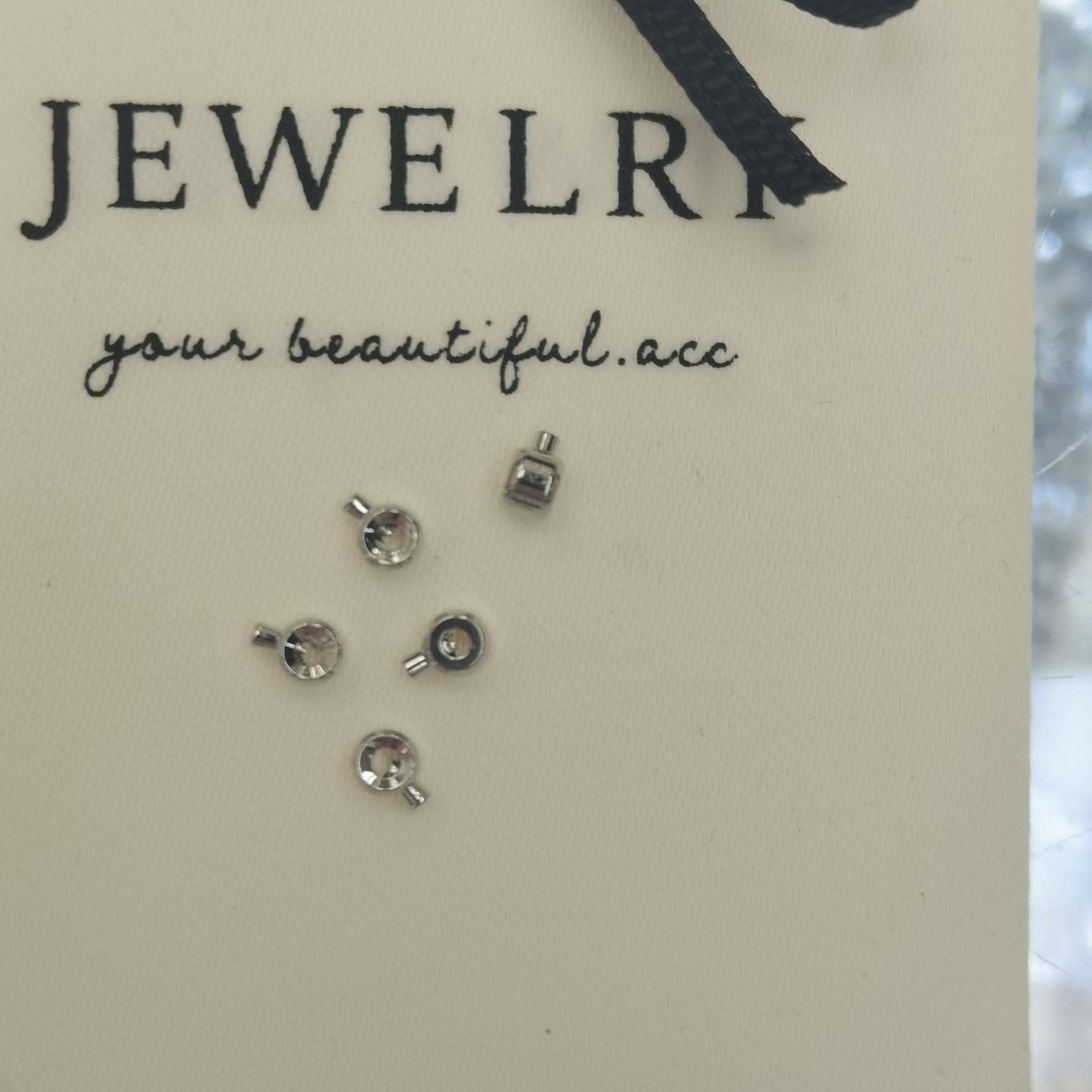 精美饰品配件定位珠 DIY手工串珠配件多功能装饰珠