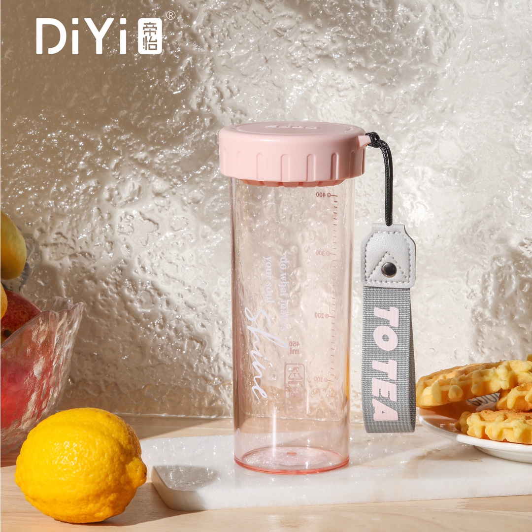 The classic series of best-selling new plastic water cups that are popular on the Internet will not be available! SL2001/2002 Di Yi Xuan Yao Handle Cup, 350/450ml Application Scenario