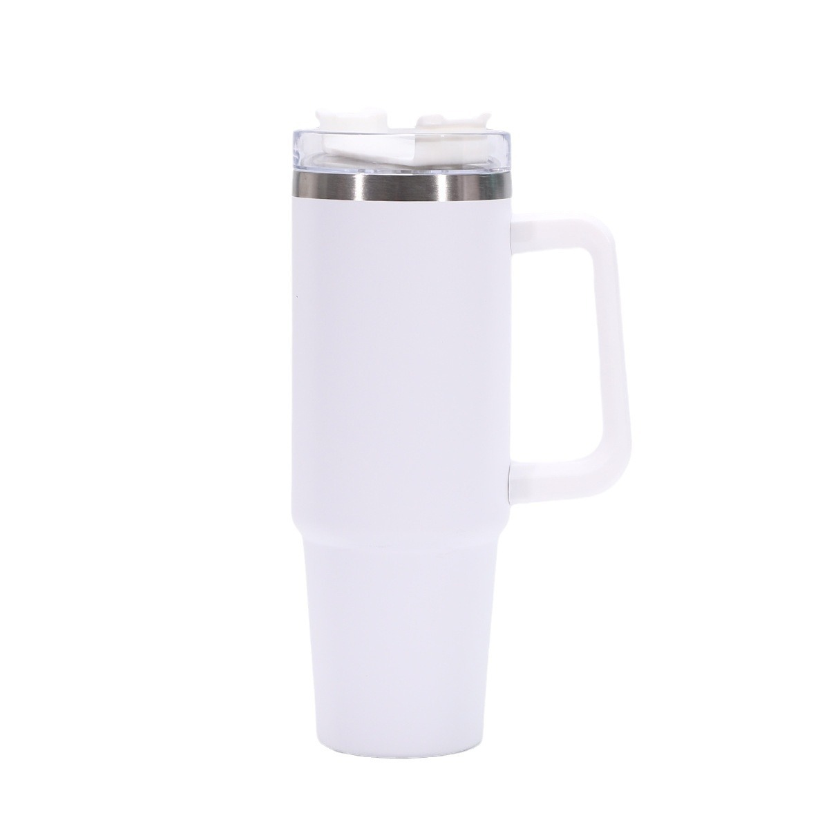 American first-generation 40oz handle car cup, giant straw ice cup, 304 stainless steel insulated cup, water cup pic 5