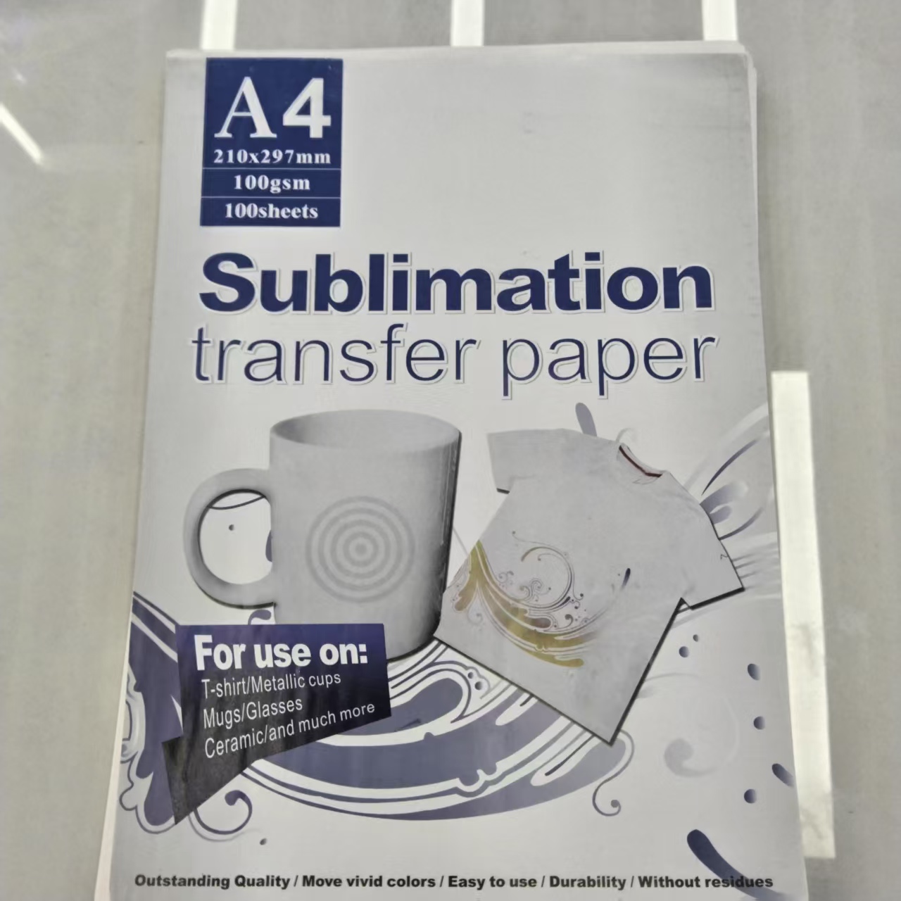 转印贴/埃及款式/热升华马克杯/PVC刻字膜/烫金白底实物图