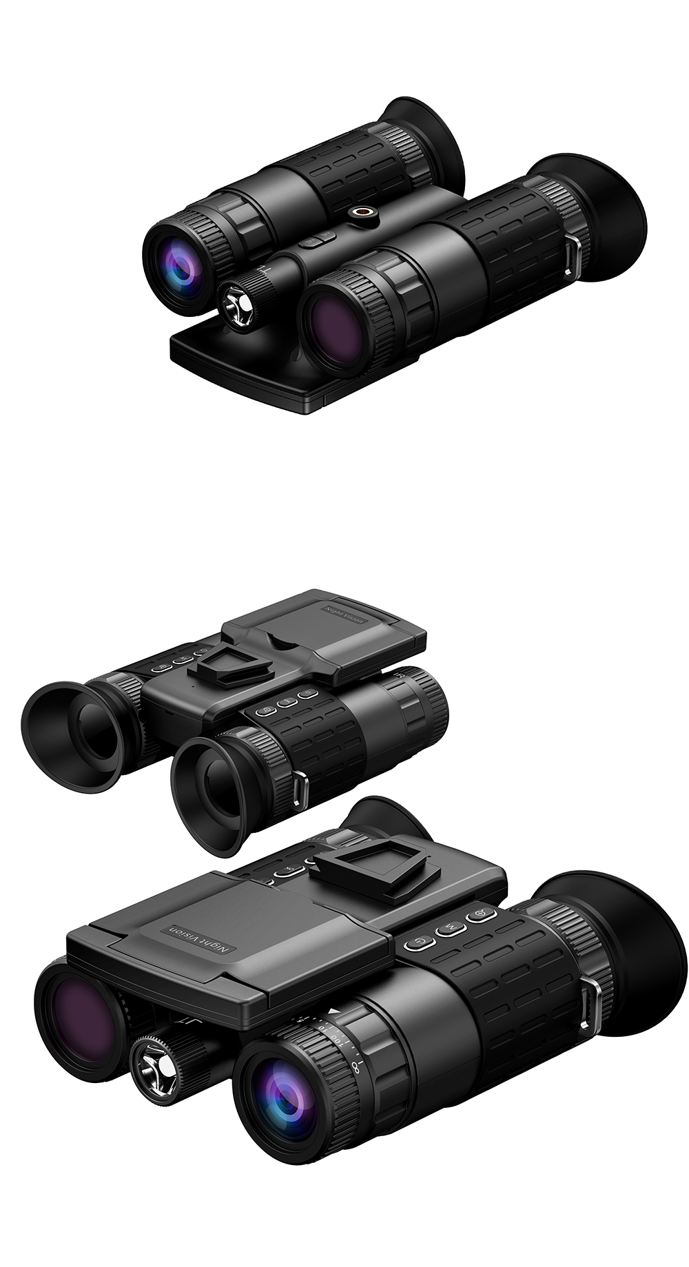 Infrared night vision device, binocular handheld head-mounted digital telescope, outdoor all-black photo and video recorder, high-definition high-magnification device pic 15