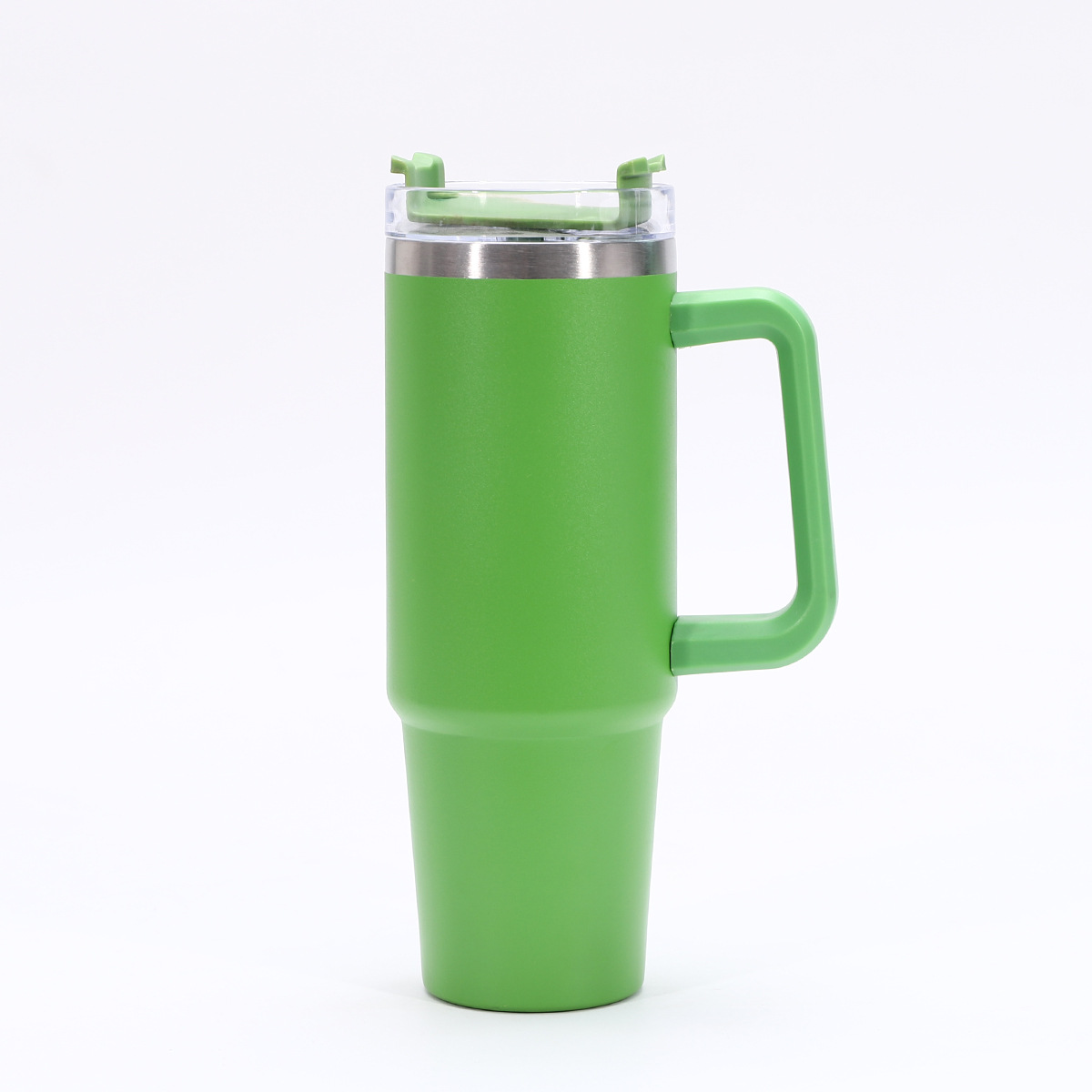 American first-generation 40oz handle car cup, giant straw ice cup, 304 stainless steel insulated cup, water cup details Picture