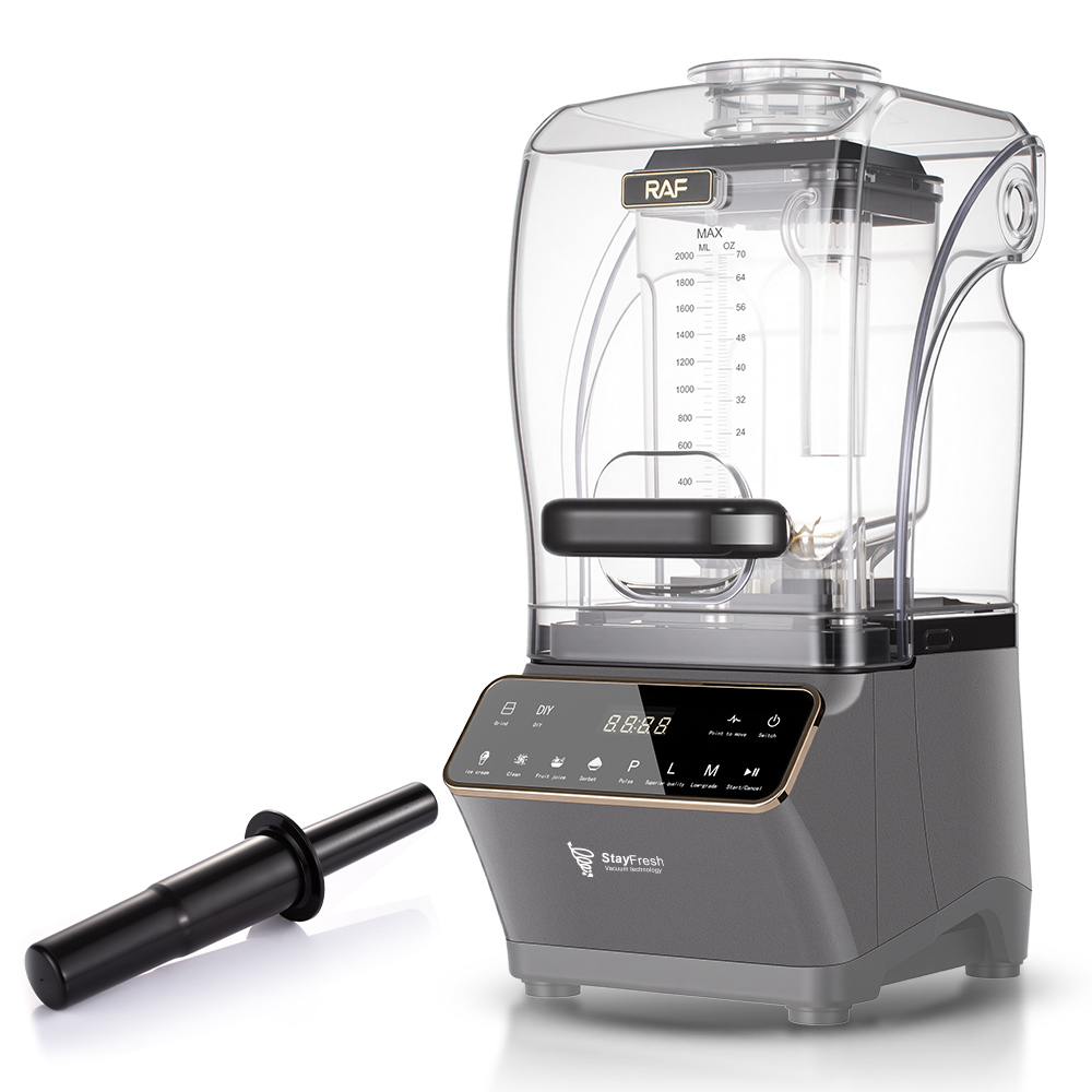 RAF European-style smoothie maker, household soundproof cover, low-frequency juicer, blender, tea extracter, ice crusher, smoothie maker Item Picture