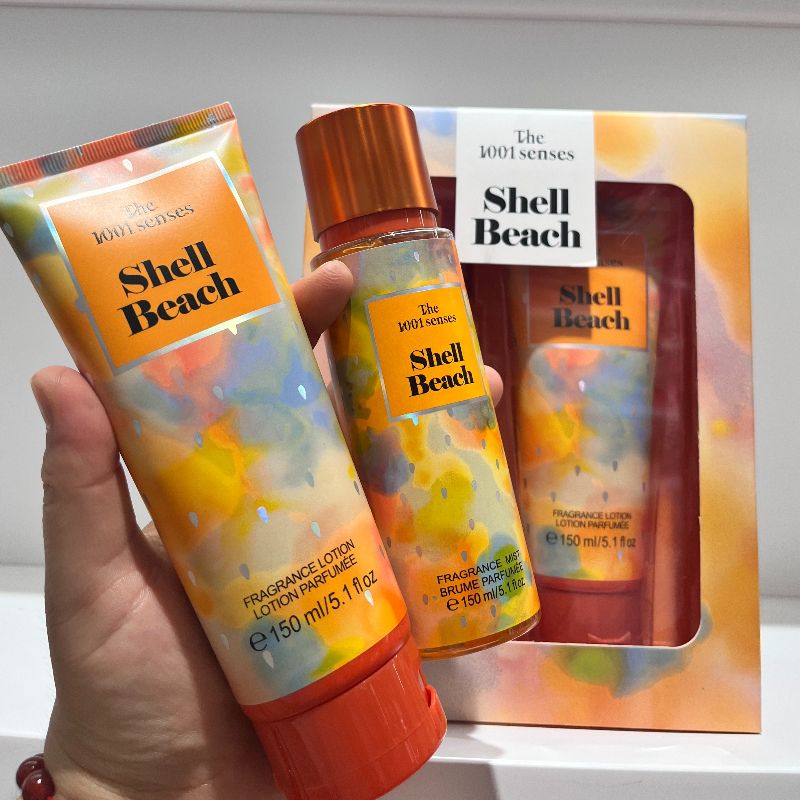 Floral perfume set 150ML FRAGRANCE MIST+FRAGRANCE LOTION SHELL BEACHG details Picture