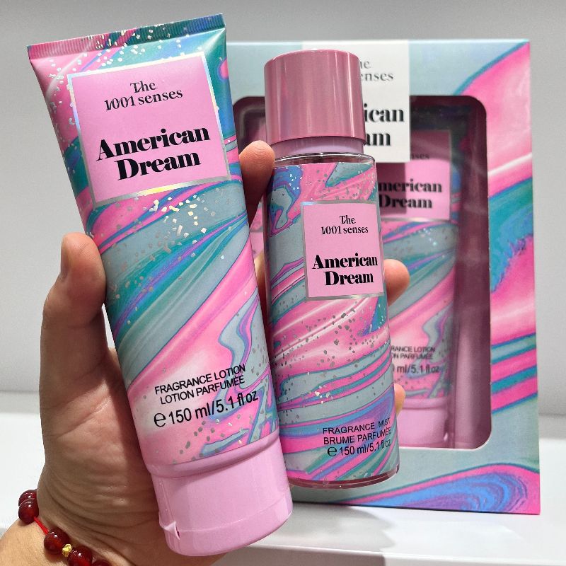 Perfume set 150ML FRAGRANCE MIST+FRAGRANCE LOTION AMERICAN DREAN details Picture