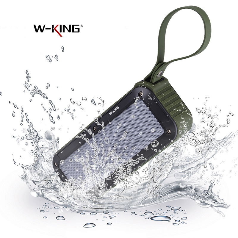 Wireless Bluetooth speaker, outdoor waterproof and shockproof, dual-speaker small audio radio player Application Scenario