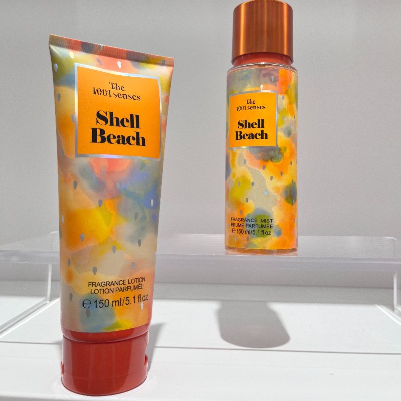 Floral perfume set 150ML FRAGRANCE MIST+FRAGRANCE LOTION SHELL BEACHG Specification image