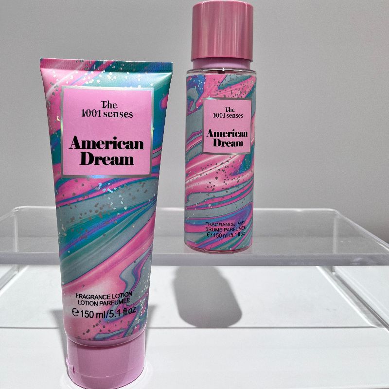 Perfume set 150ML FRAGRANCE MIST+FRAGRANCE LOTION AMERICAN DREAN Specification image