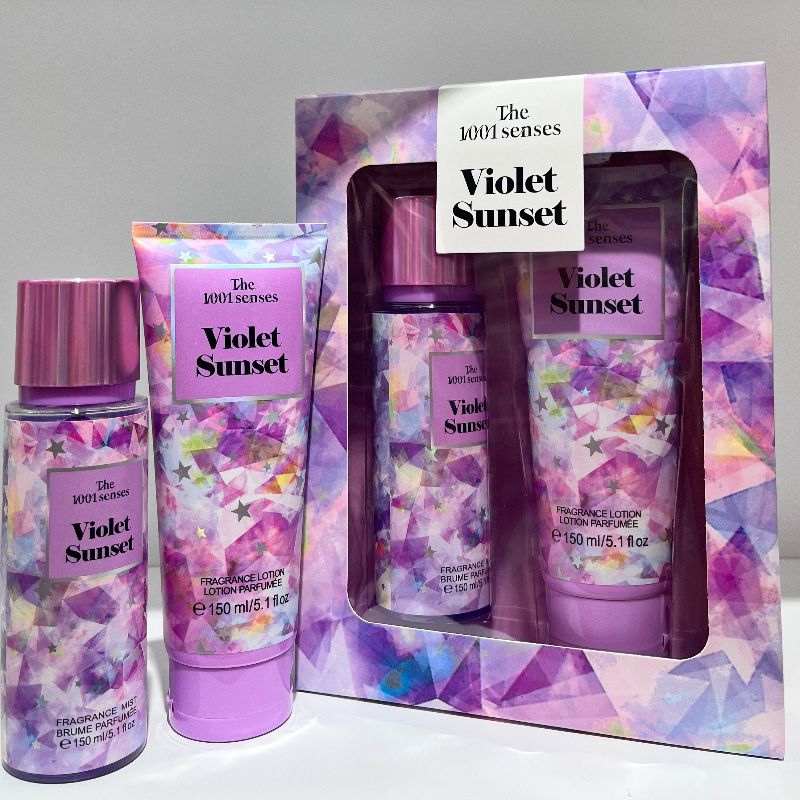 Perfume set 150ML FRAGRANCE MIST+FRAGRANCE LOTION VIOLET SUNSET Item Picture