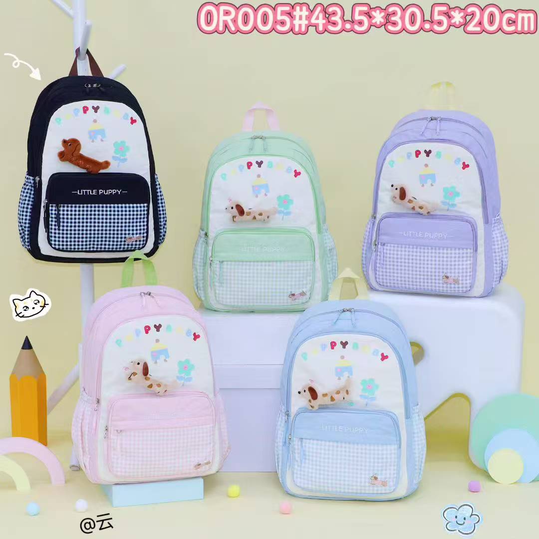 Fashionable backpacks for both boys and girls, junior high school and senior high school students, large-capacity travel backpacks, waterproof student schoolbags details Picture