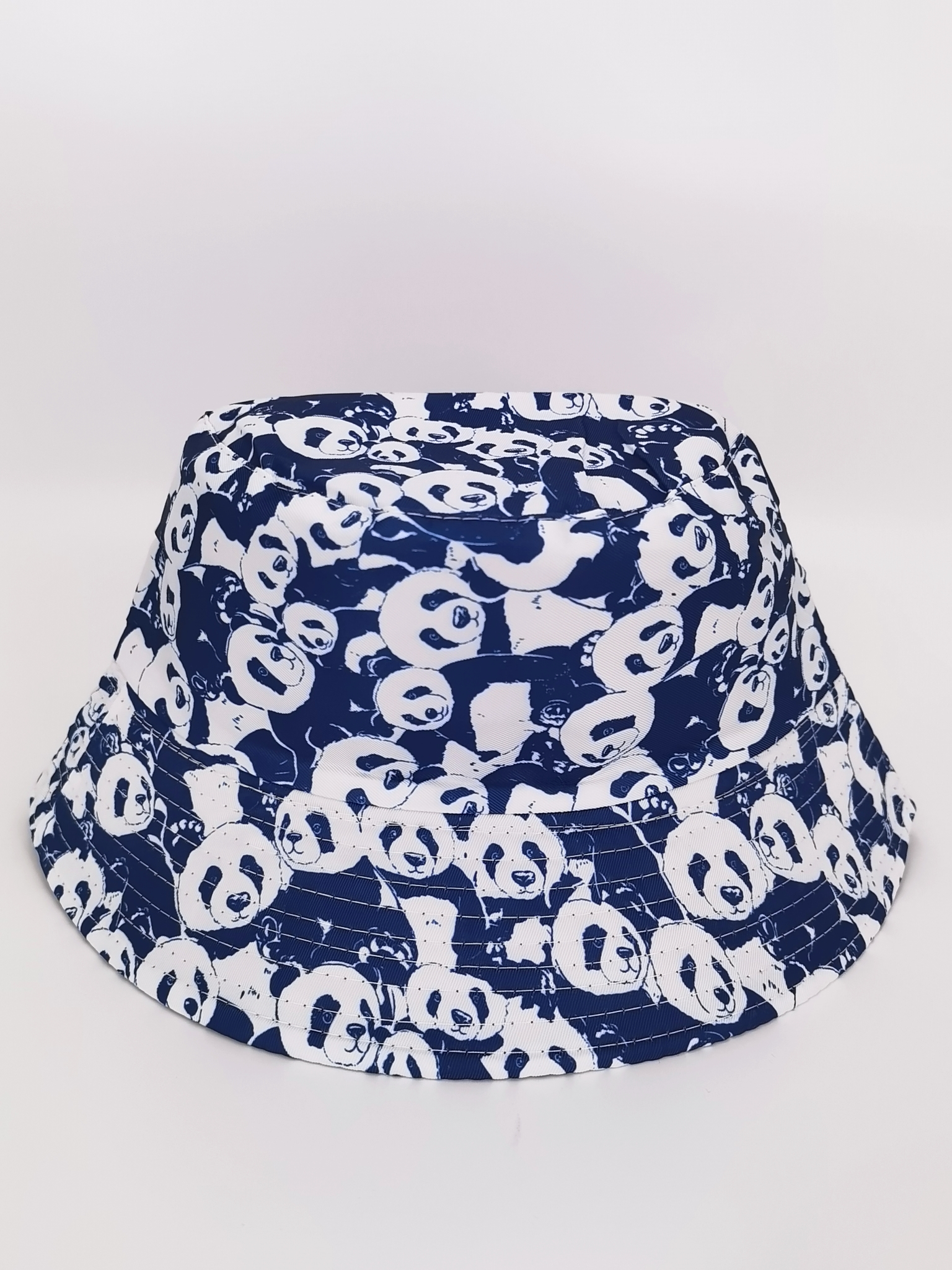 New spring and summer panda double-sided fisherman hat for both men and women, fashionable and versatile, outdoor sun protection, cool and portable hat, adult style Application Scenario