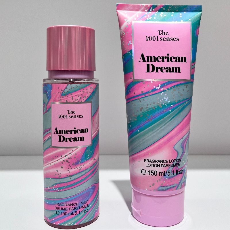 Perfume set 150ML FRAGRANCE MIST+FRAGRANCE LOTION AMERICAN DREAN Application Scenario