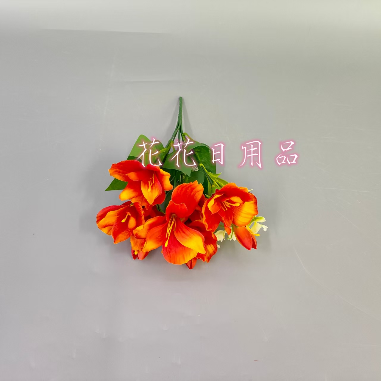 Artificial flower bonsai, single magnolia flower, decorative vase and ornament Application Scenario