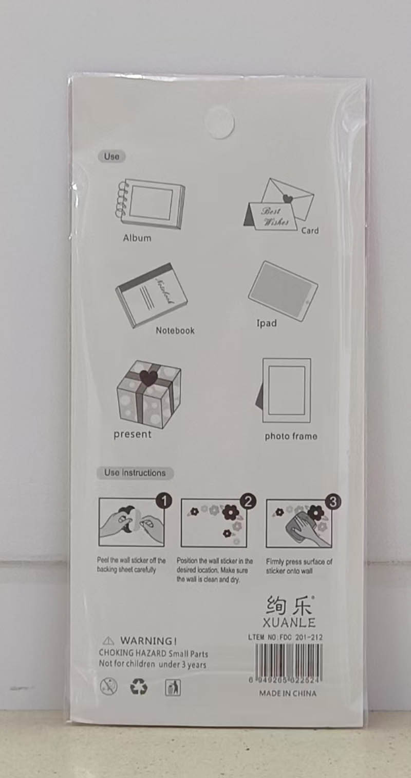 FDC concave-convex stickers Item Picture