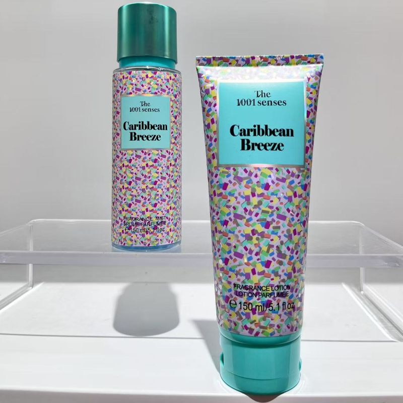 Floral perfume set 150ML FRAGRANCE MIST+FRAGRANCE LOTION CARIBBEAN BREEZE Specification image