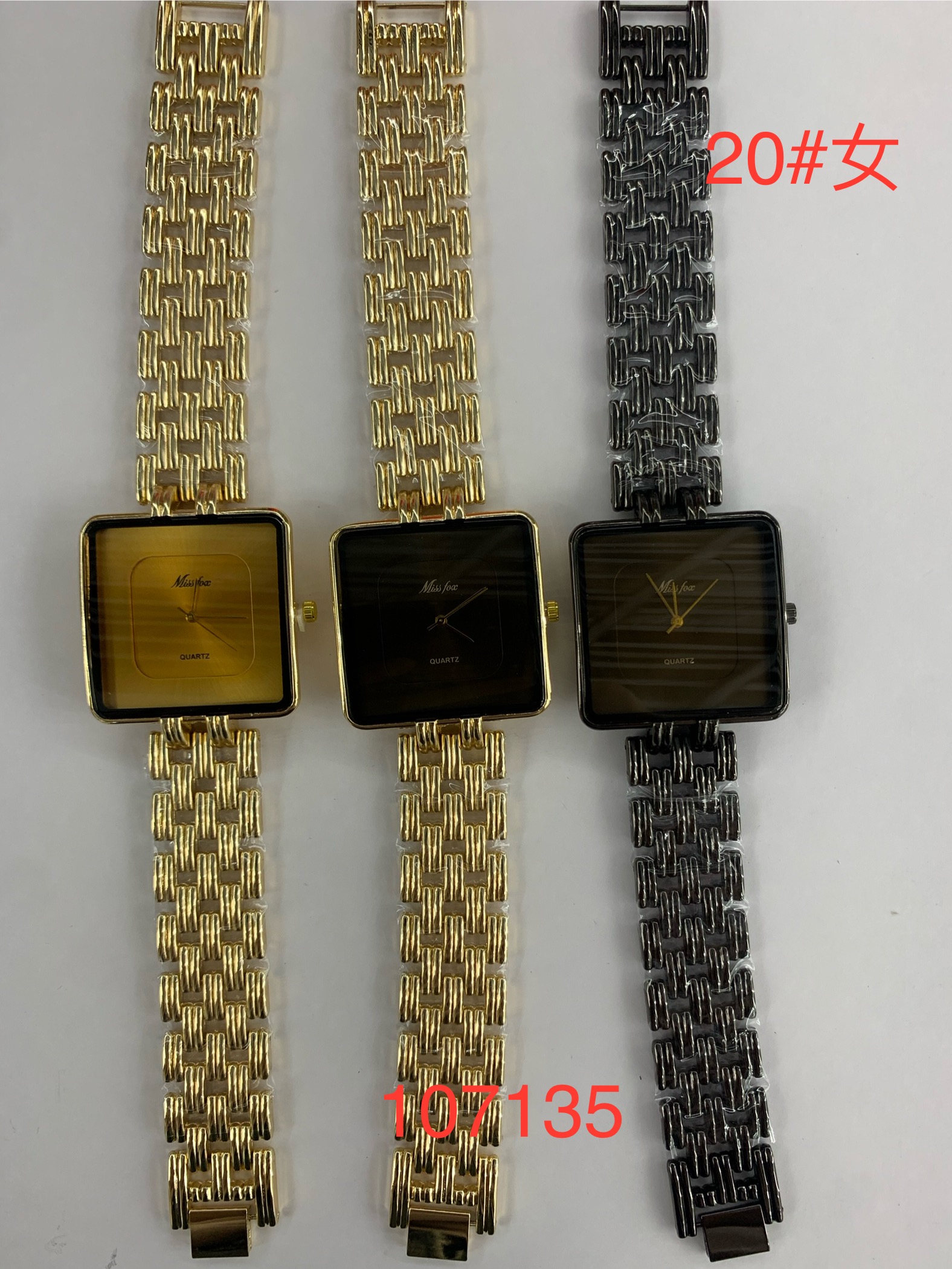 Watch manufacturers' diamond-encrusted gold, silver and quartz watches, fashionable and trendy classic designs, couple clothing accessories, men's and women's watches 1 Specification image