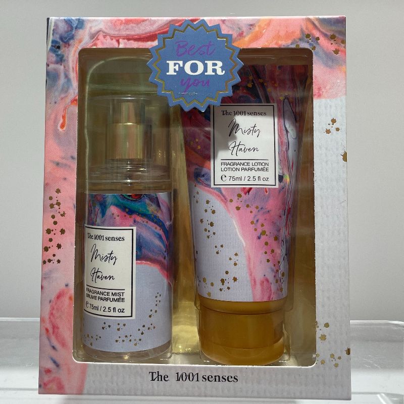 Perfume set 75ml fragrance lotion + 75ml fragrance mist details Picture