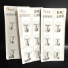 【 Zone 2-6 】【6 Clear 】 Adhesive hooks 260 per box, 6 transparent adhesive hooks, daily household adhesive hooks, bathroom hooks, no need for drilling, kitchen hooks, 1 yuan supply Specification image