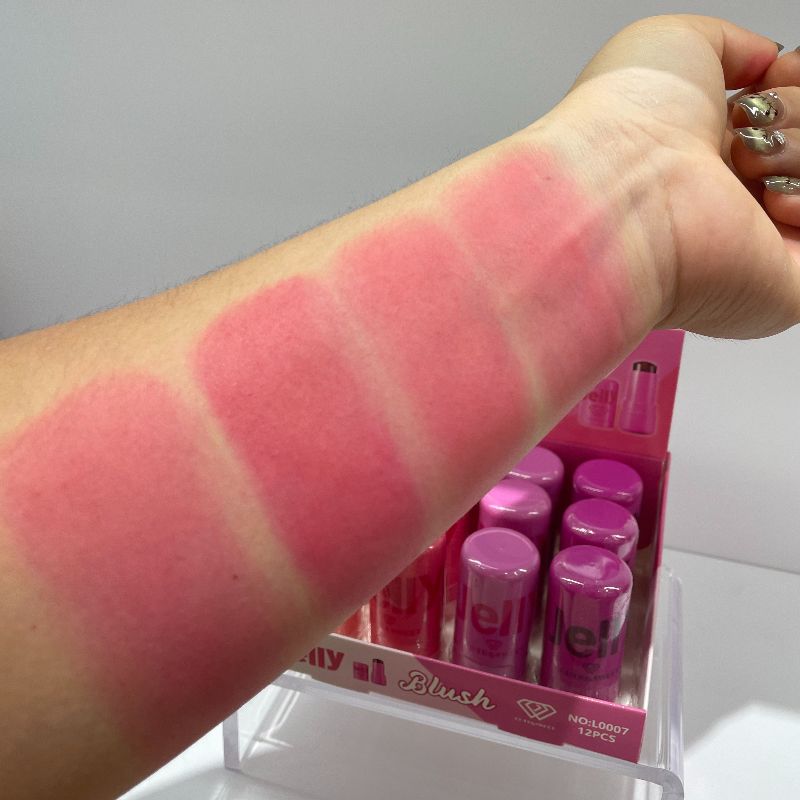 腮红  Blush 果冻腮红  四色腮红  上脸服帖  水嫩触感  工厂店铺直销   提亮肤色   显气色详情6