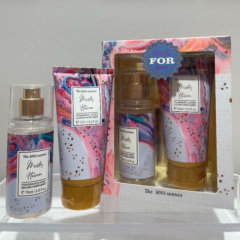  香水套盒  果香女士香水  75ml fragrance lotion + 75ml fragrance mist