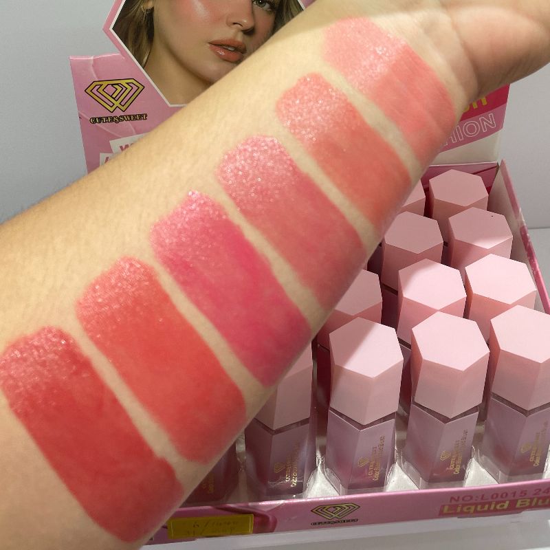 HSM New Liquid blush blush/Pure Makeup/Multi-purpose and versatile in one bottle/Natural Makeup effect pic 8