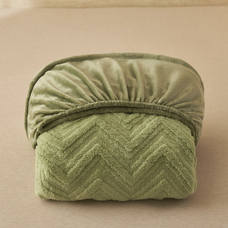 2025年新款舒棉绒塔芙绒三层提花保暖床笠外贸跨境源头工厂促销款详情5