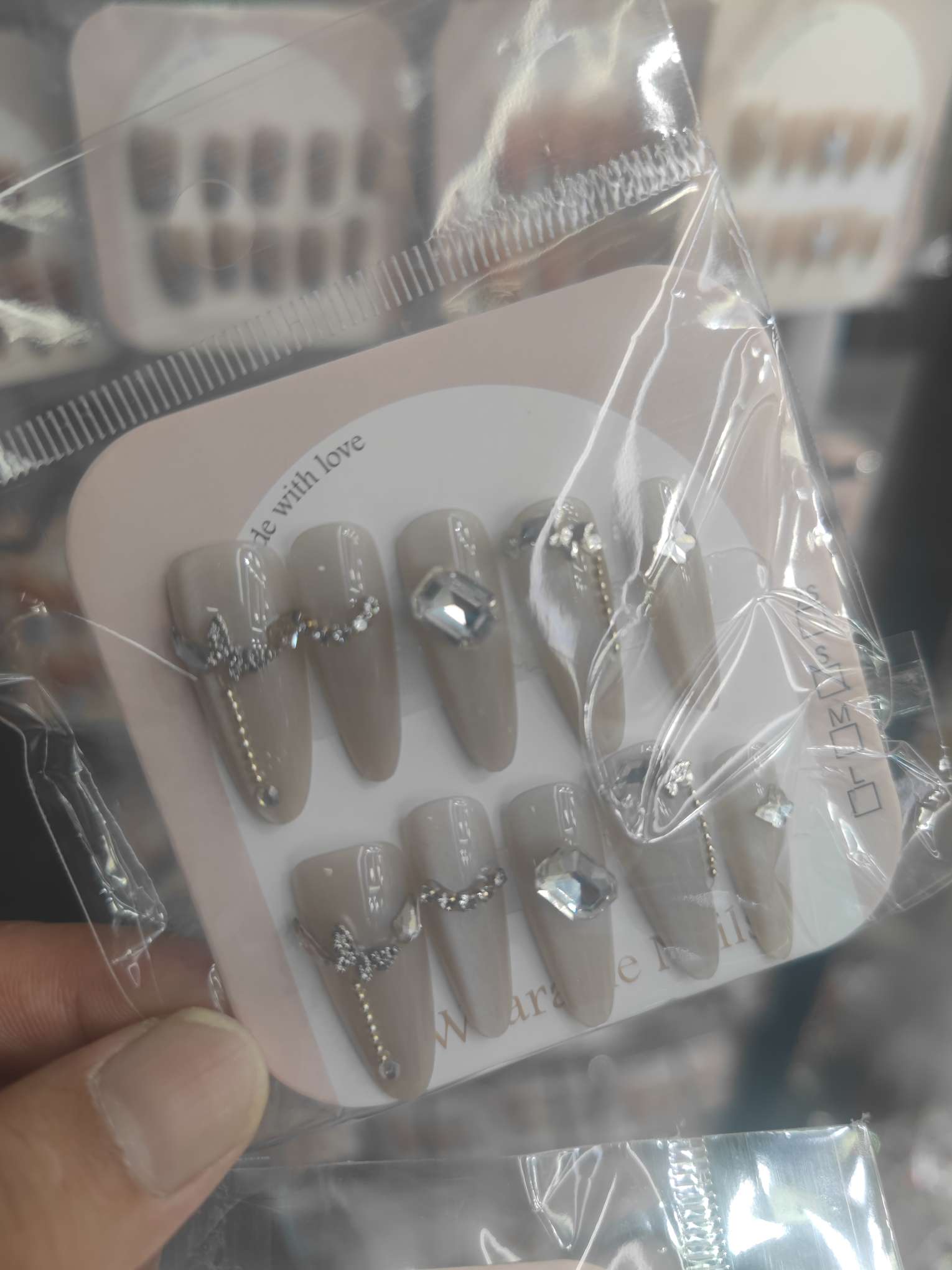 美容护肤彩妆美甲产品穿戴甲浮雕贴纸美甲甲贴纸美甲片时尚指甲贴美甲片浮雕贴纸美甲甲贴纸美甲贴纸详情图9