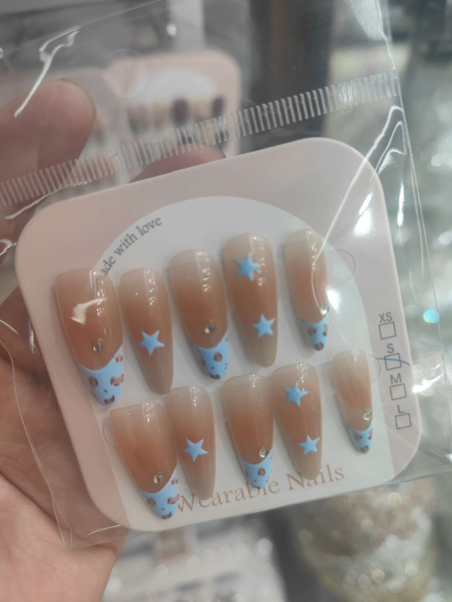 美容护肤彩妆美甲产品穿戴甲浮雕贴纸美甲甲贴纸美甲贴片款式多样美甲甲贴纸浮雕贴纸穿戴甲美甲贴纸美甲片