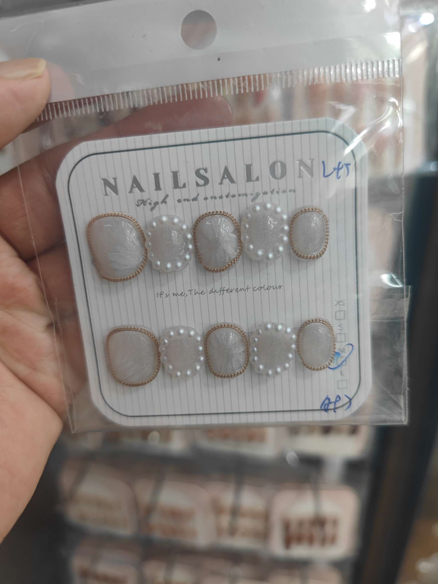 美容护肤彩妆美甲产品穿戴甲浮雕贴纸美甲甲贴纸美甲片时尚指甲贴美甲片浮雕贴纸美甲甲贴纸美甲贴纸详情图2