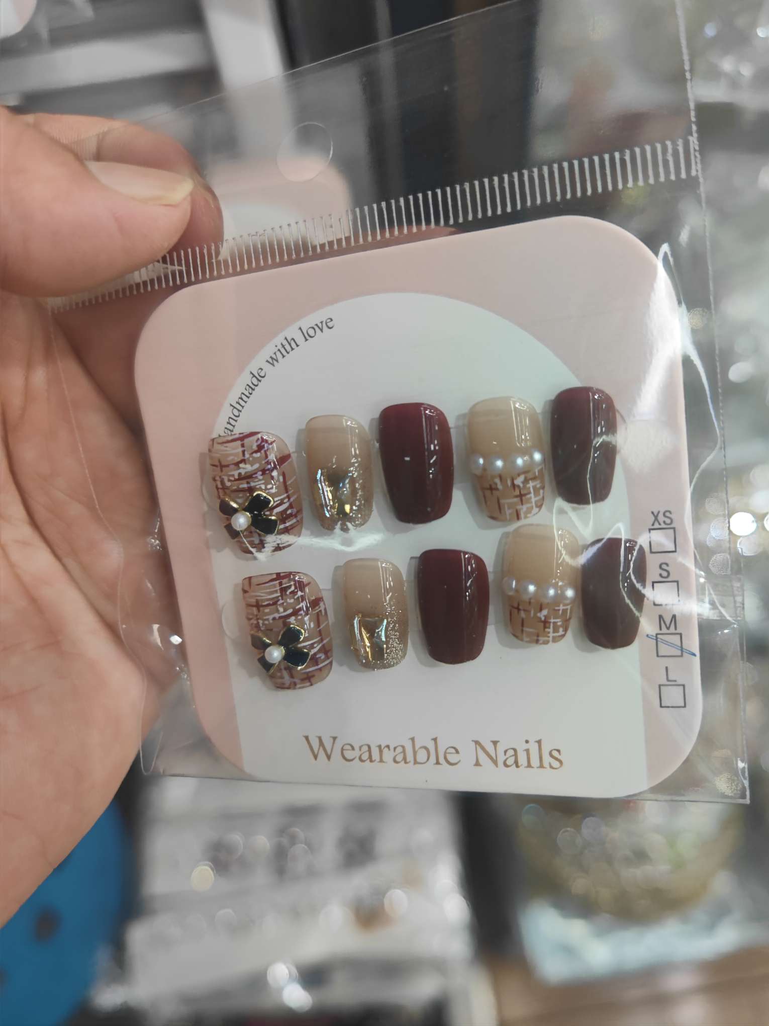 美容护肤彩妆美甲产品穿戴甲浮雕贴纸美甲甲贴纸美甲片款式多样穿戴甲美甲甲贴纸浮雕贴纸美甲贴纸美甲片