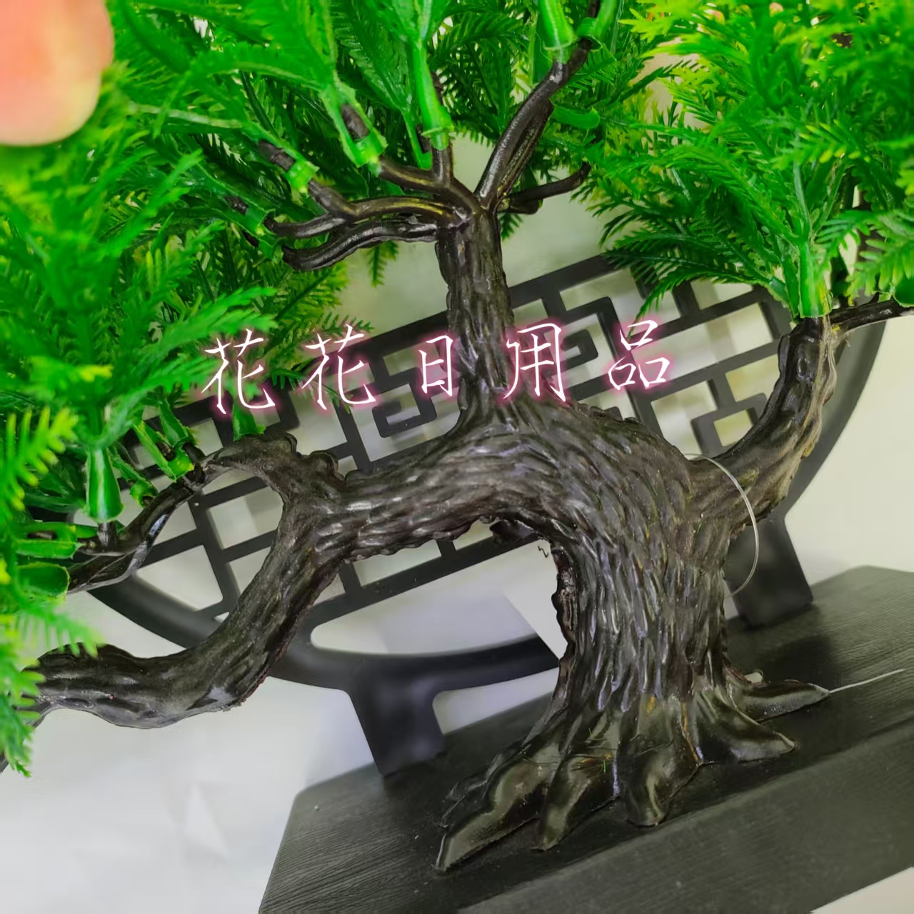 Artificial flowers, artificial flower bonsai, plastic frame, European-style decorative items, fruits Application Scenario