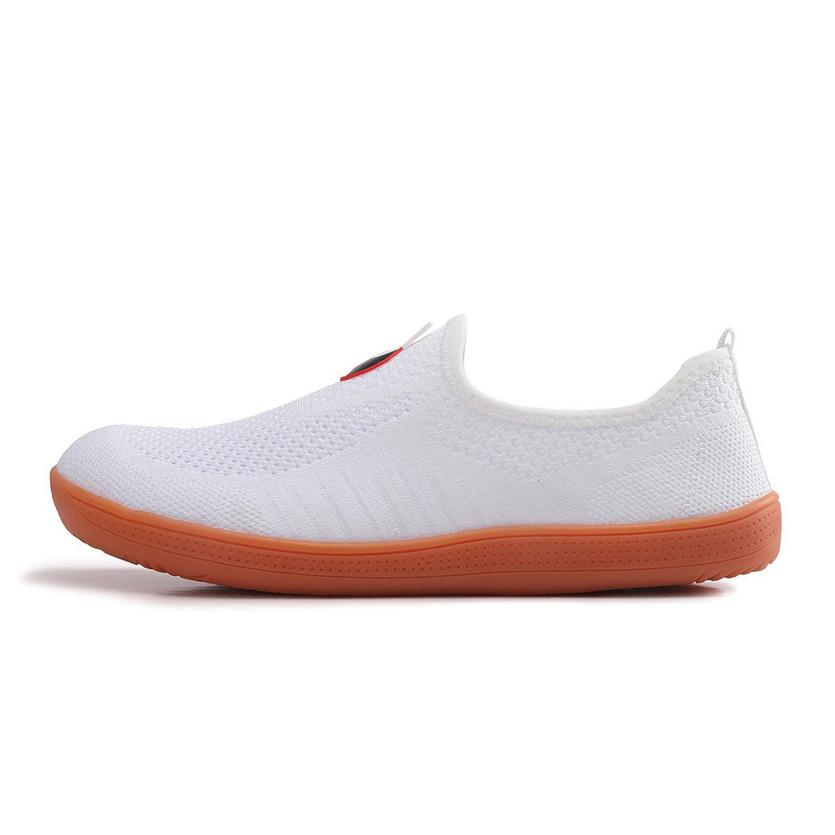 cross-border new arrival tai chi shoes men's and women's fly woven mesh breathable breathable shoes outdoor leisure fitness eight-section brocade kung fu shoes details Picture