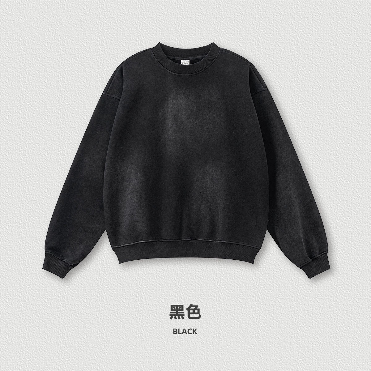 男士休闲套装实物图