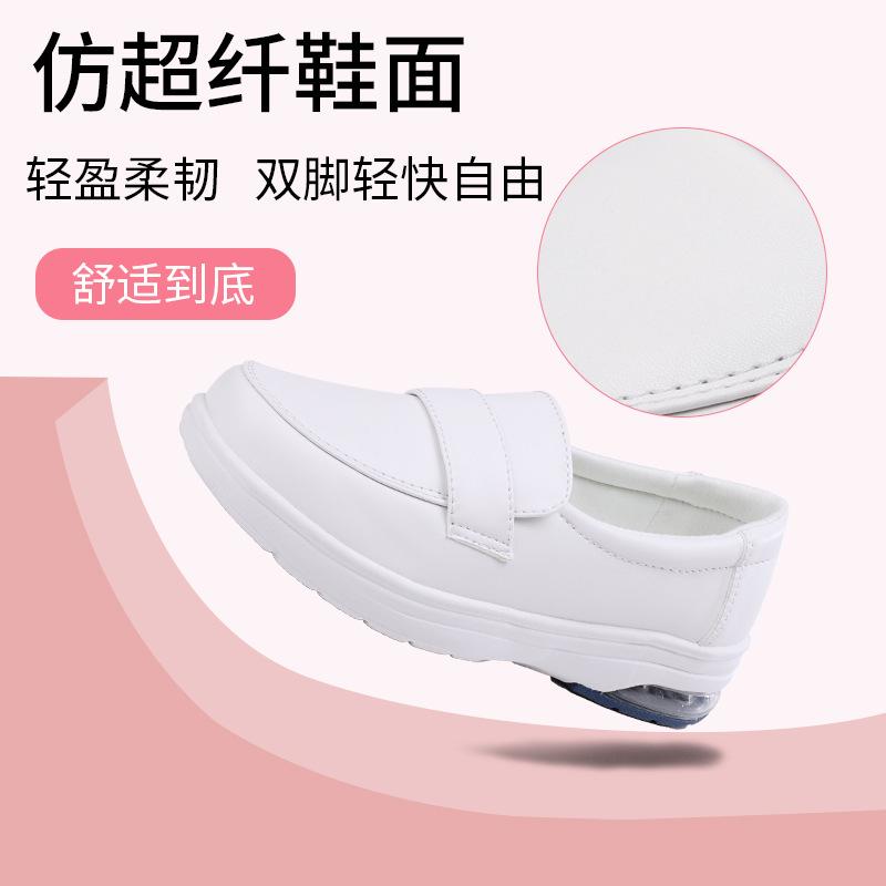 2020 spring/summer new nurse shoes women's white women's genuine leather shoes air cushion black work shoes soft back thick back small leather shoes Application Scenario