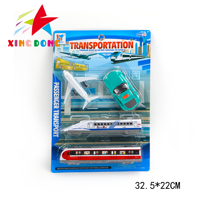 Coche de juguete de inercia para niños coche de inercia de deslizamiento transporte aéreo coche de ingeniería avión autobús 08-39 Item Picture