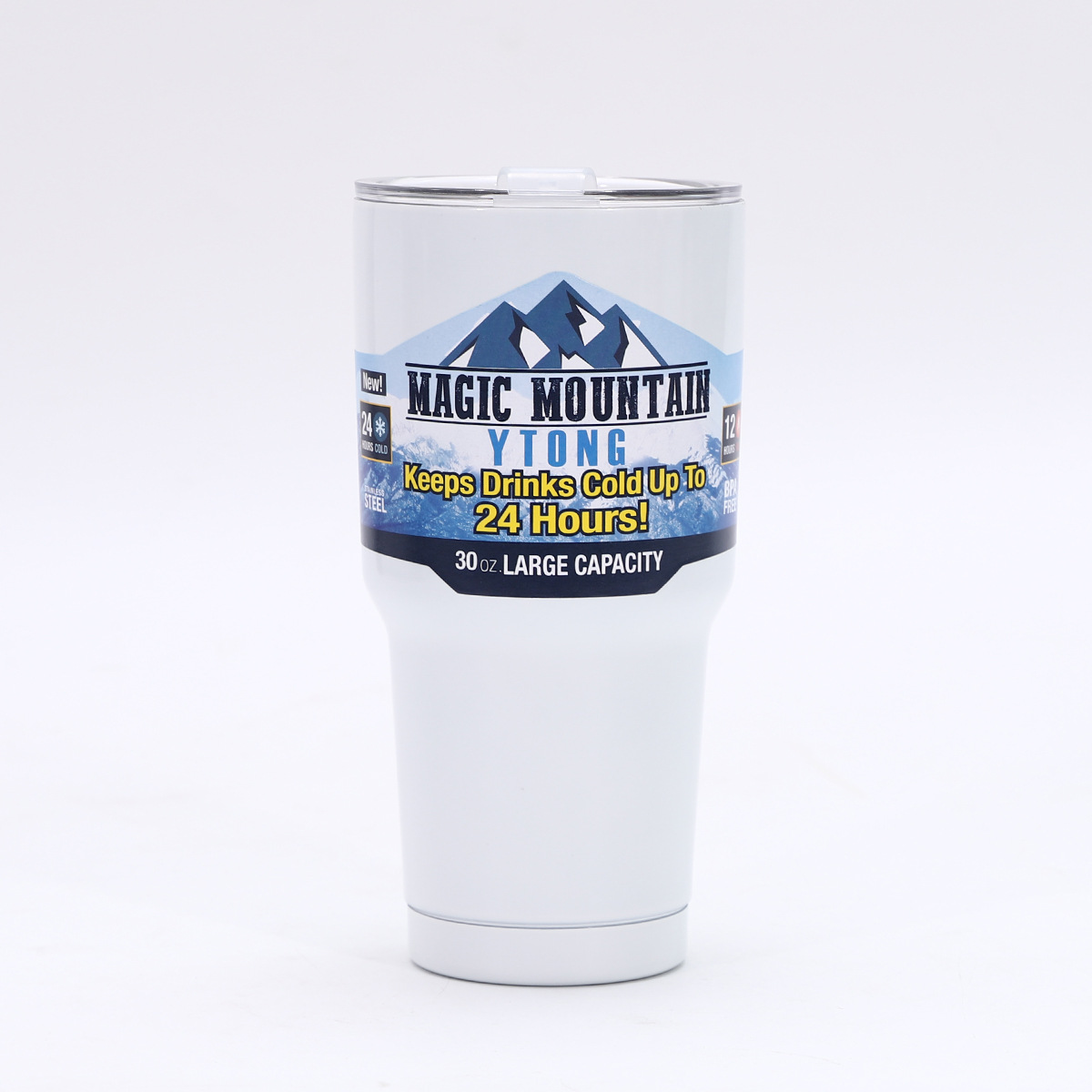 304 stainless steel ice cup, outdoor car portable water cup, heat and cold preservation car cup, insulated cup, 30oz water cup pic 17