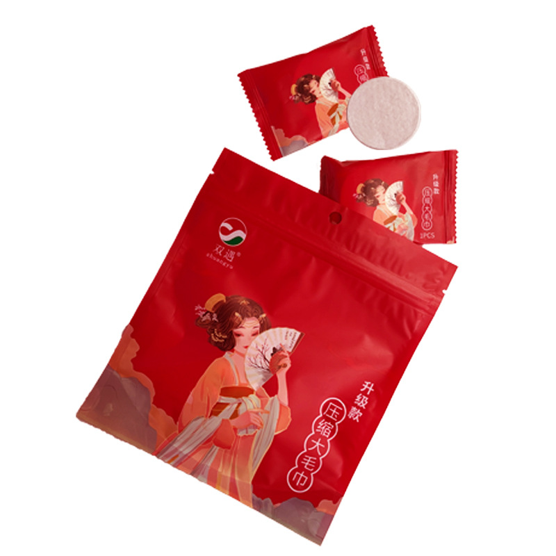 压缩毛巾/一次性压缩毛巾/卫生布压缩/一次性白毛巾/一次性浴巾细节图