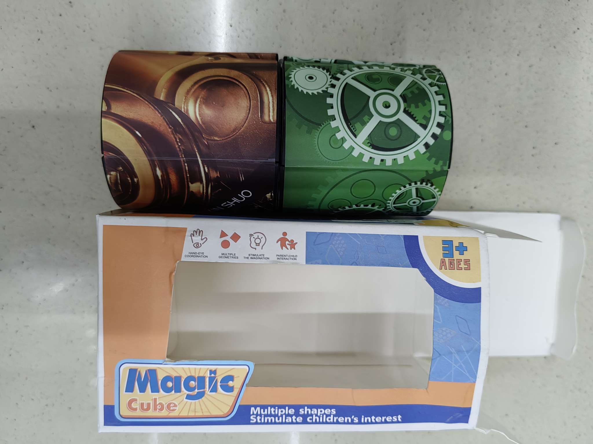 益智科教玩具，智力魔方，儿童魔方玩具