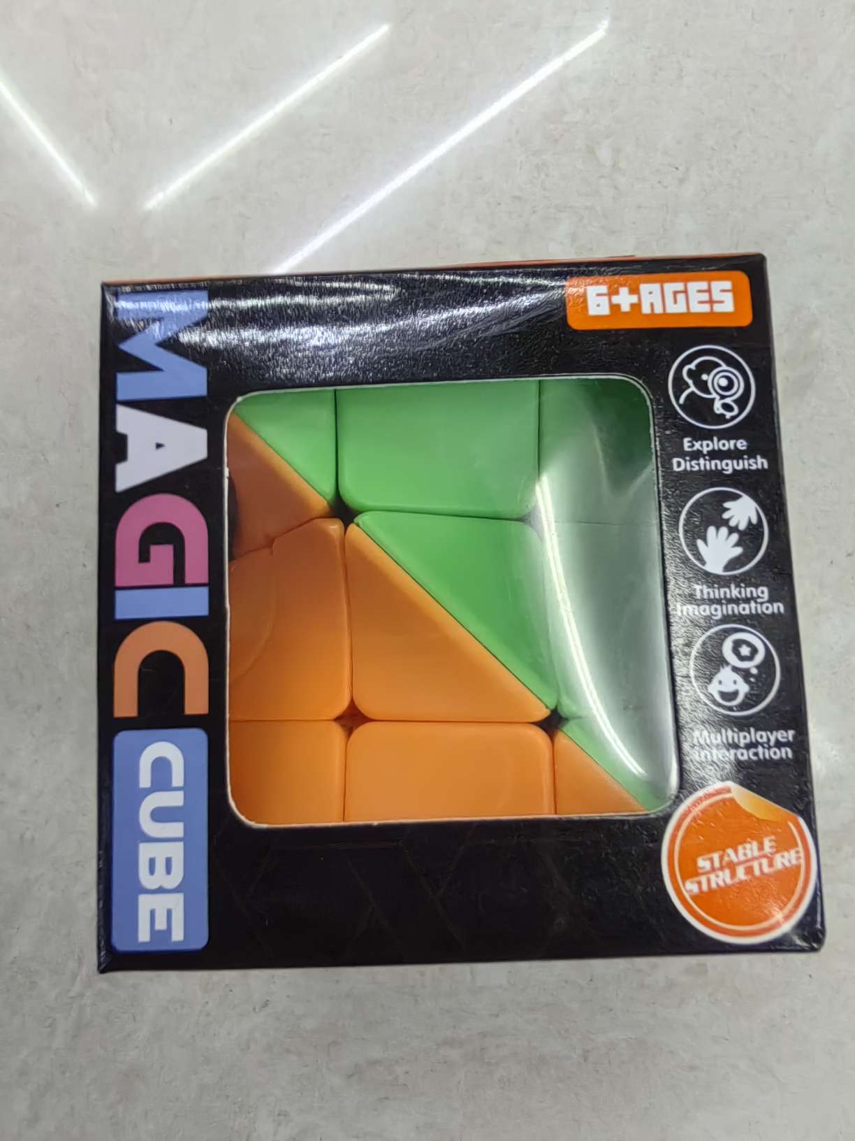 益智科教玩具，智力魔方，扭曲魔方，儿童魔方玩具详情图3