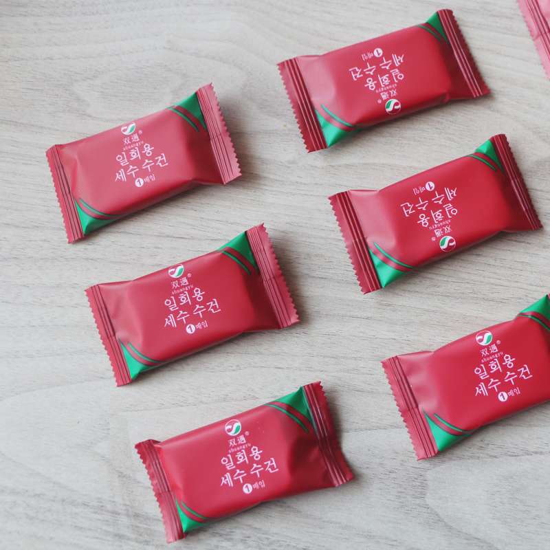 压缩毛巾实物图