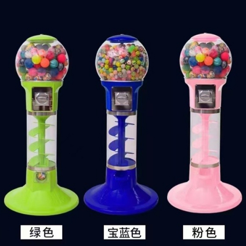 Children's gashapon machine, toy vending machine, self-service vending machine, gift toy machine, coin-operated spiral ball machine, factory direct sales, Hualong Toys Specification image