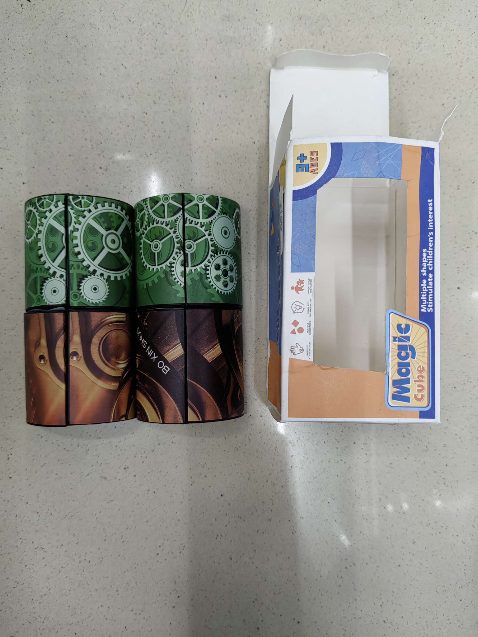 智力魔方实物图