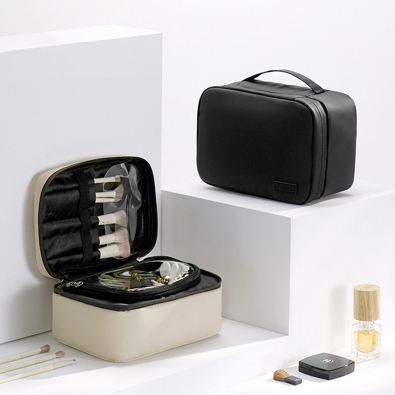 H208-旅行梦化妆包新款跨境大容量收纳箱便携手提化妆箱高颜值