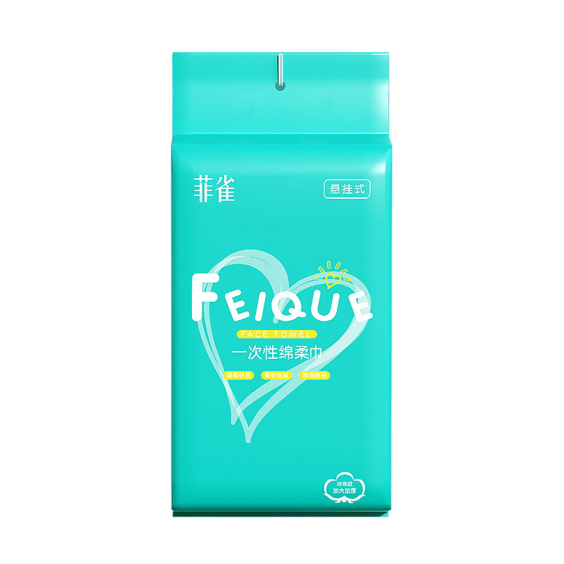 一次性洗脸巾实物图