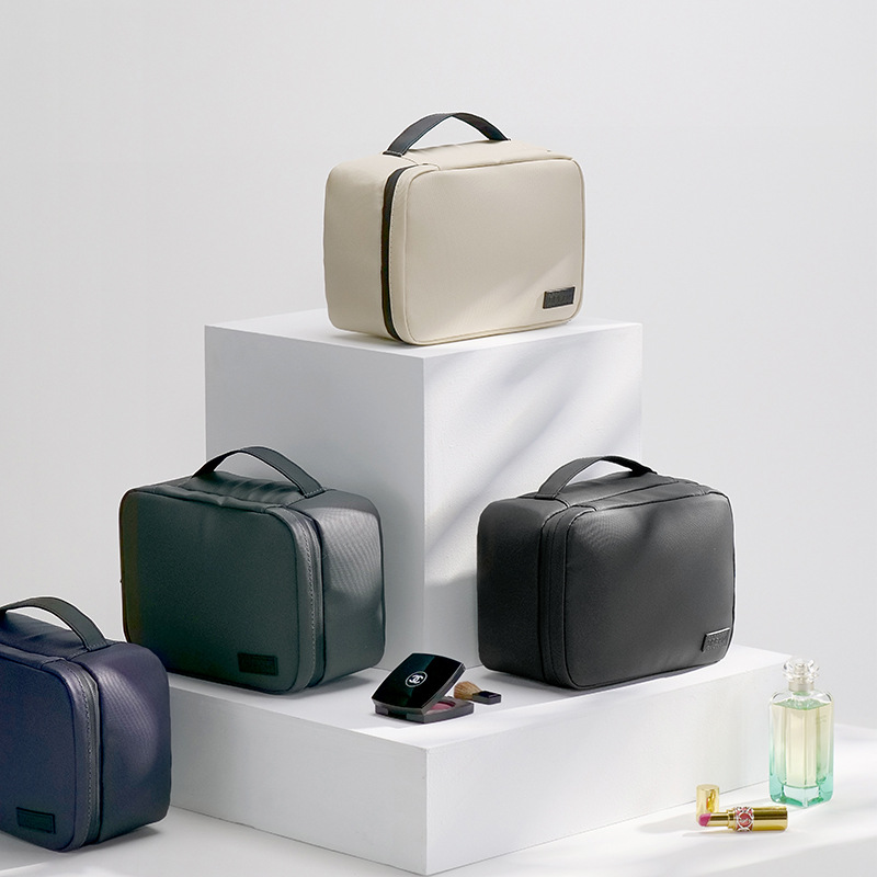 H208- Travel Dream Makeup Bag, New Cross-border large-capacity Storage Box, Portable hand-held Makeup case, High appearance level Specification image