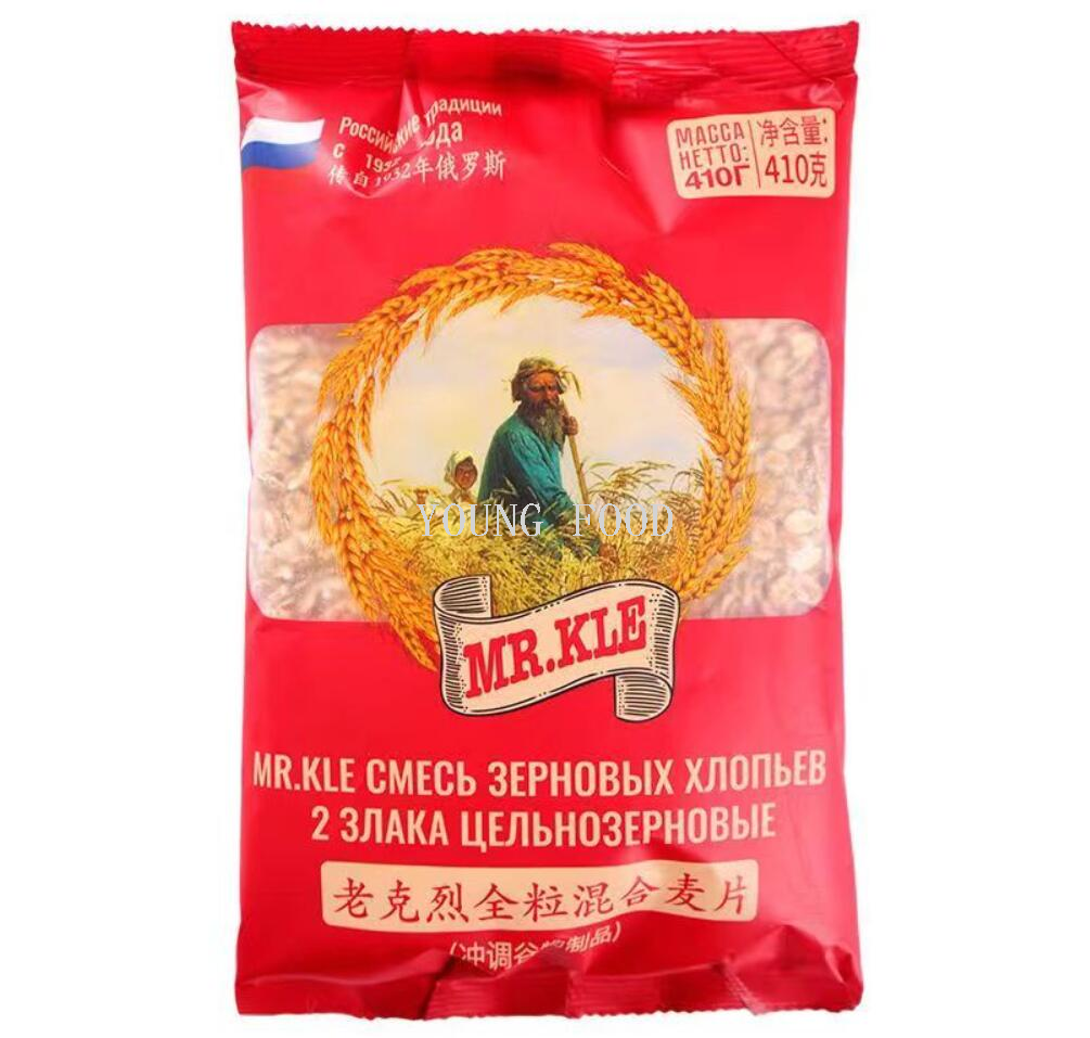 包邮！GADESCHI进口零食冲泡手办 俄罗斯老克烈全粒混合麦片410g详情13