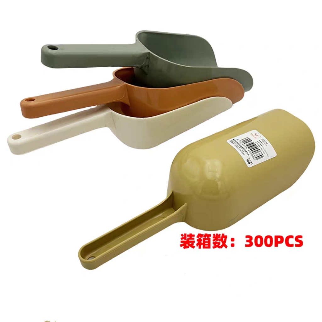 Rice spoon spatula, dry fruit spatula, plastic small spatula, flour food, tea spatula, peanut ice spatula, feed, milk tea shop Specification image